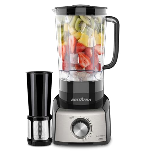 Britânia Liquidificador BLQ1380P Pro Maxx 6 Inox 3L 1200W