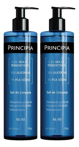 Principia Kit C/ 2 Gel De Limpeza Facial GL-02