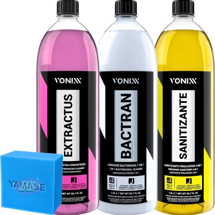 Kit Sistema VSC Limpeza de Estofados Vonixx