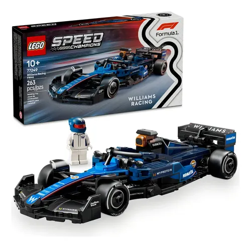 Lego Speed Champions Williams Racing FW46 F1 263pçs