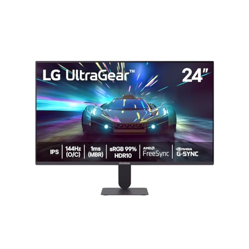 Monitor LG UltraGear 24" 144Hz 1ms IPS