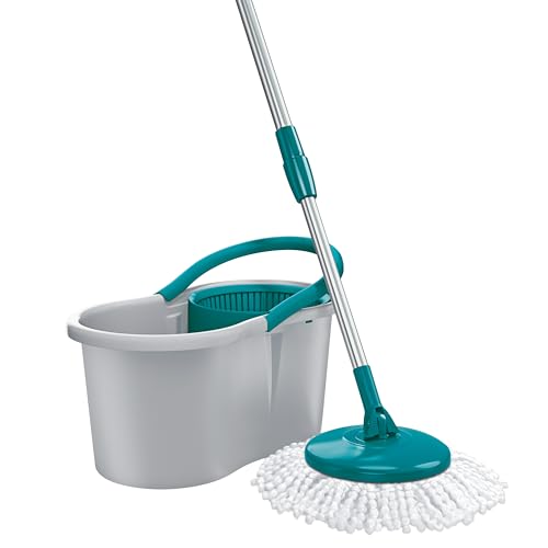 Mop Giratório + Balde 8 Litros Flash Limp