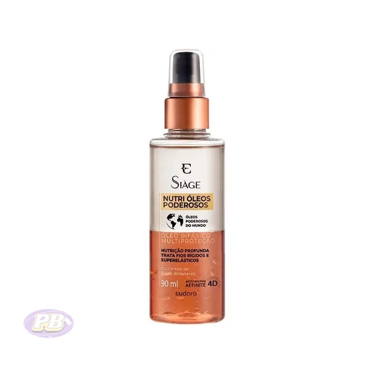 Óleo Capilar Eudora Siàge Nutri Óleos Poderosos 90ml