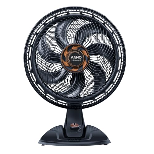 Ventilador de Mesa Arno X-TREME 7 Cinza 40cm
