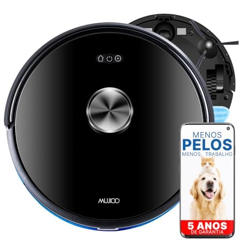 Robô Aspirador e Passa Pano MUJIOO X6max