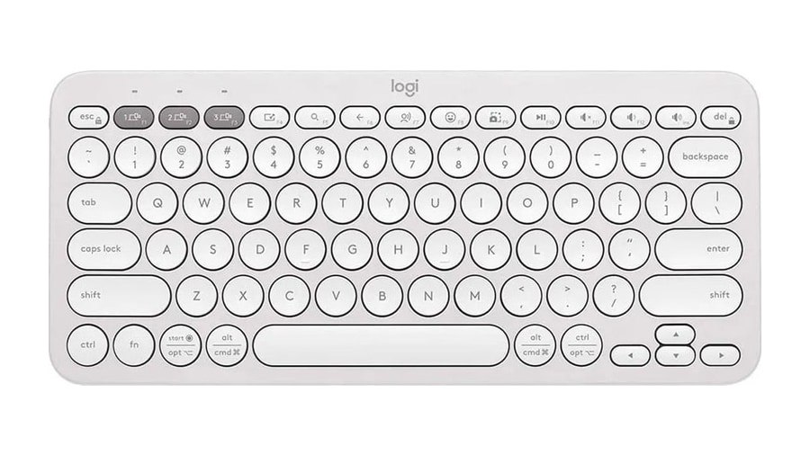 Teclado sem fio Logitech Pebble Keys 2 K380s