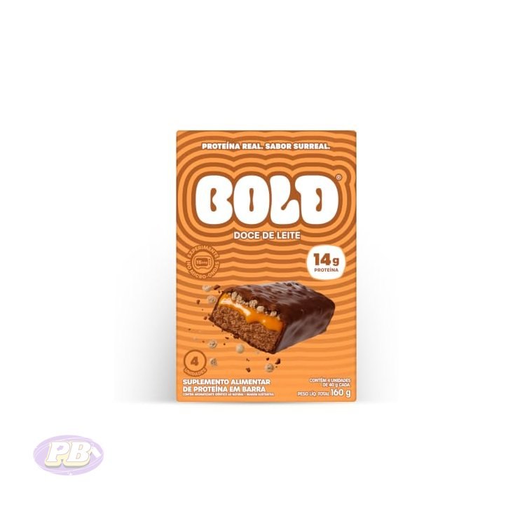 BOLD Doce de Leite 14g Kit com 4 Unidades