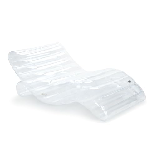 Funboy Espreguiçadeira inflável gigante transparente