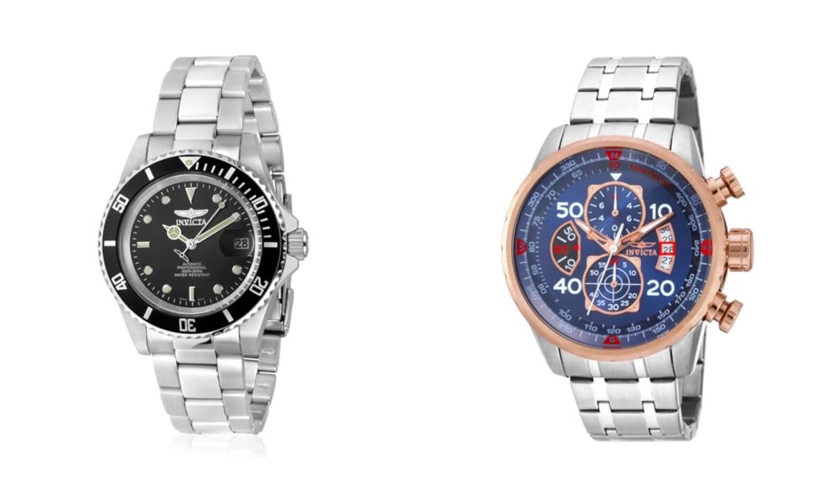 Invicta Relógio Automático Masculino Pro Diver Collection Coin-Edge Aço Inoxidável