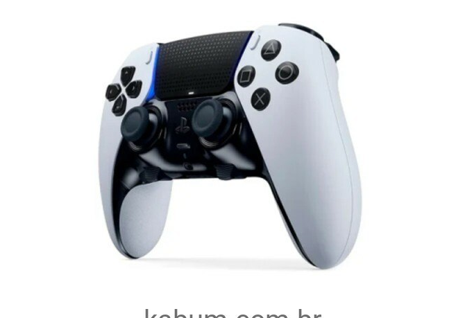 Controle Sony DualSense Edge PlayStation 5 Preto e Branco - CFI-ZCP1WY