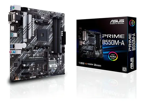 Placa-mãe Asus Prime B550M-A AMD