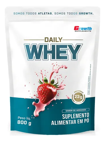 Whey Protein 800g Growth Supplements