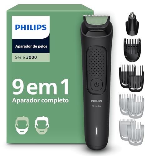 Aparador de Pelos Philips All-in-One 9 em 1 Série 3000