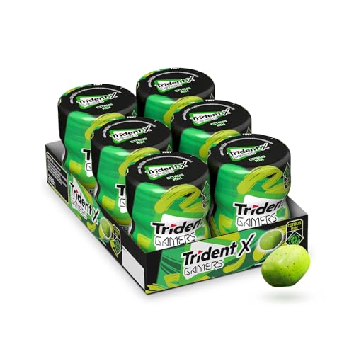 Chiclete Trident X Gamers Citrus Mix 6 un. 48,3g