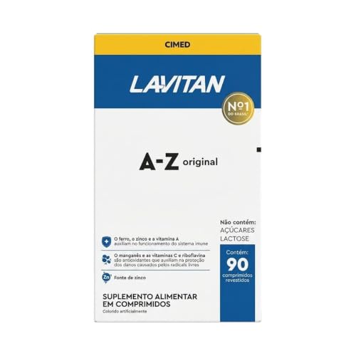 Multivitamínico Lavitan AZ Original 90 Comprimidos