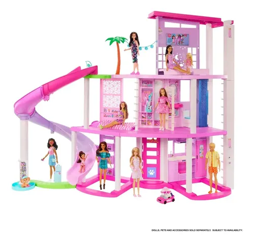 Casa dos Sonhos da Barbie com Piscina e Acessórios