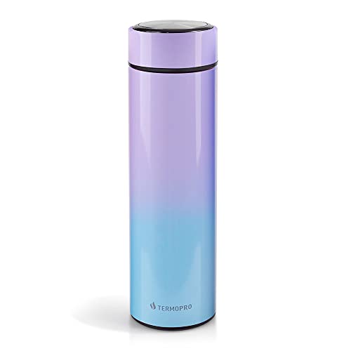 Termopro Squeeze Térmico 500ml Tie Dye Inox com Filtro
