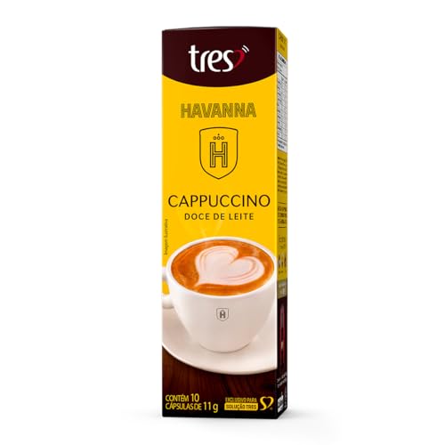 Cápsula de Cappuccino Doce de Leite Três Corações 10 unidades