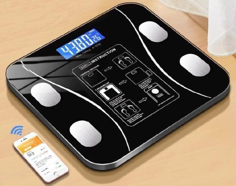 Balança de Medição Corporal Bluetooth até 180Kg
