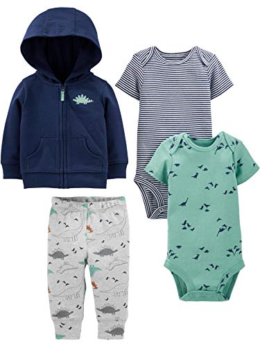 Conjunto de jaqueta, calça e body de 4 peças Simple Joys by Carter's Meninos 18 meses