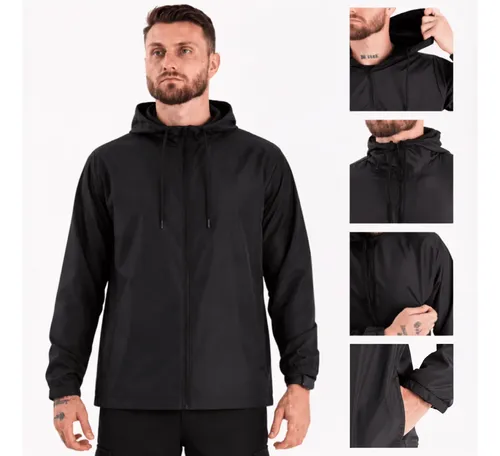 Jaqueta corta vento masculina