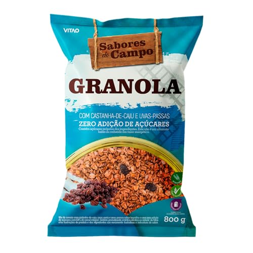 Granola Tradicional Zero Sabores Do Campo 800g