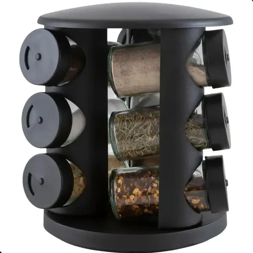 Porta Tempero de Vidro 10 Peças Brinox