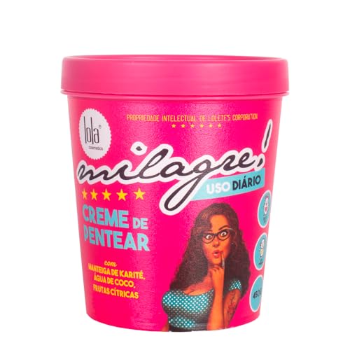 Milagre Creme para Pentear 450g Lola Cosmetics