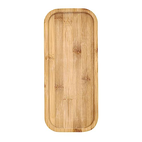 Bandeja Retangular em Bambu 32cm