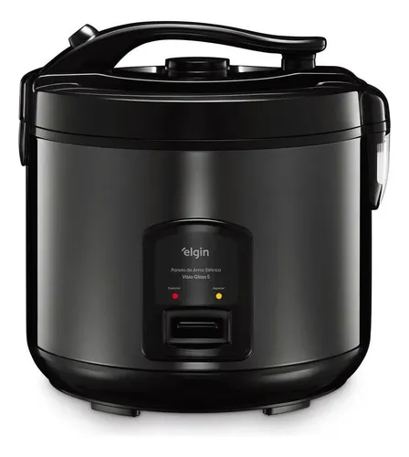 Panela de Arroz Elétrica Elgin Visio Rice Glass 10 Xícaras 110V
