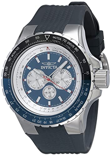 Invicta Relógio Masculino de Quartzo Aviator 32916, Preto