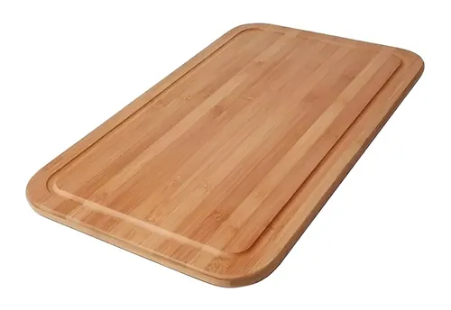 Tábua Retangular Bamboo Mor 50x30cm