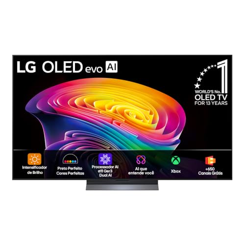 Smart TV LG OLED evo AI 4K C6 55 polegadas 2026