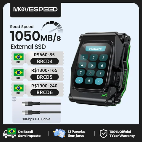 Movespeed ST10 SSD Portátil 2TB