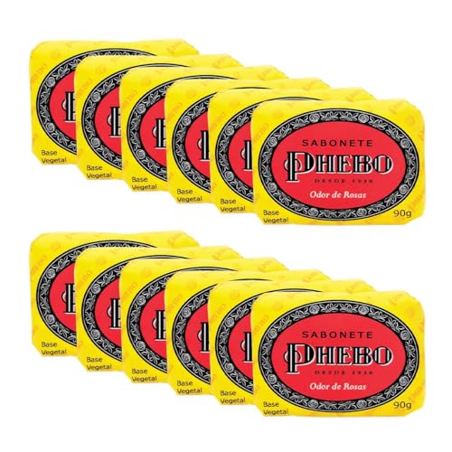 Sabonete Phebo Odor de Rosas 90g 12 unidades