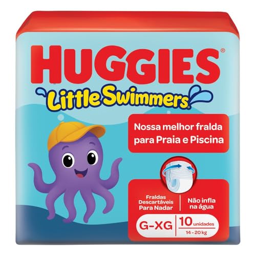 Fralda Infantil Little Swimmers G/XG, 10 Unidades, Huggies