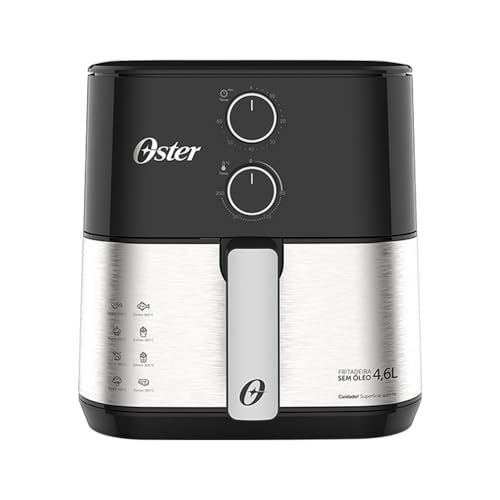 Fritadeira Sem Óleo Oster 127V OFRT520, Preta