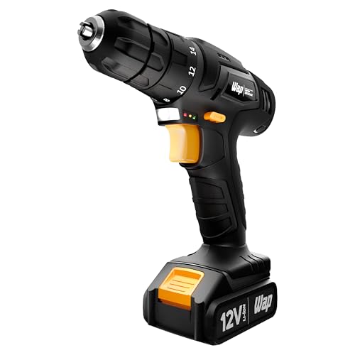 Parafusadeira e Furadeira a Bateria WAP BPF 12K3 Black 12V