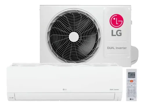 Ar-Condicionado LG Dual Inverter Compact + IA 9.000 BTUs Só Frio