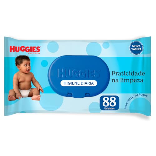 Huggies Lenços Umedecidos Higiene Diária 88 Un