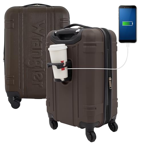 Wrangler Bagagem rígida astral, bagagem de mão de 50 cm, Cedro