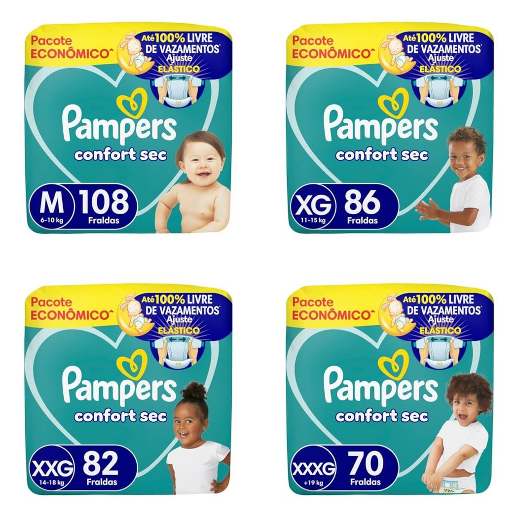 Pampers Confort Sec