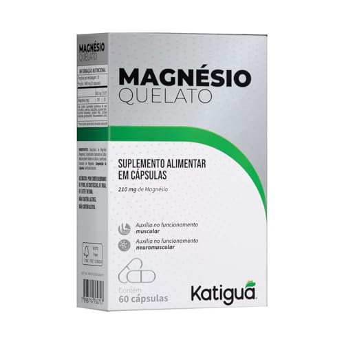 Katiguá Magnésio Quelato 60 Cápsulas