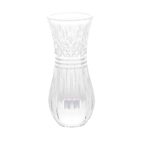 Vaso de Cristal Wolff 15cm x 7cm Transparente Linha Lys