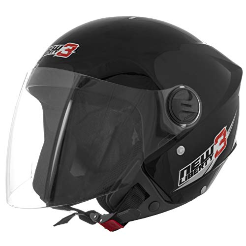 Capacete Aberto Pro Tork New Liberty 3 Solid Preto Tam. 56