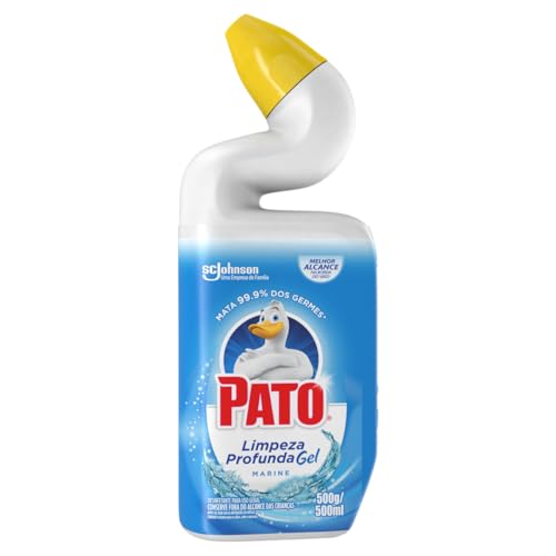 Pato Limpador Sanitário Gel Desinfetante Marine 500ml