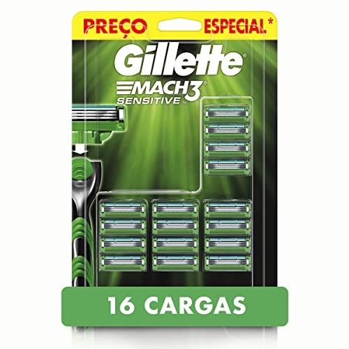 Gillette Mach3 Sensitive 16 unidades