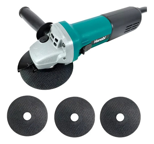Esmerilhadeira Lixadeira Angular Hanabi 880W 115mm
