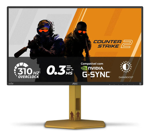 Monitor Gamer AOC AGON CS2 25" 310Hz 0.3ms HDR400 IPS