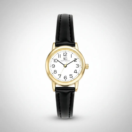 Relógio Feminino Dourado Saint Germain 24mm